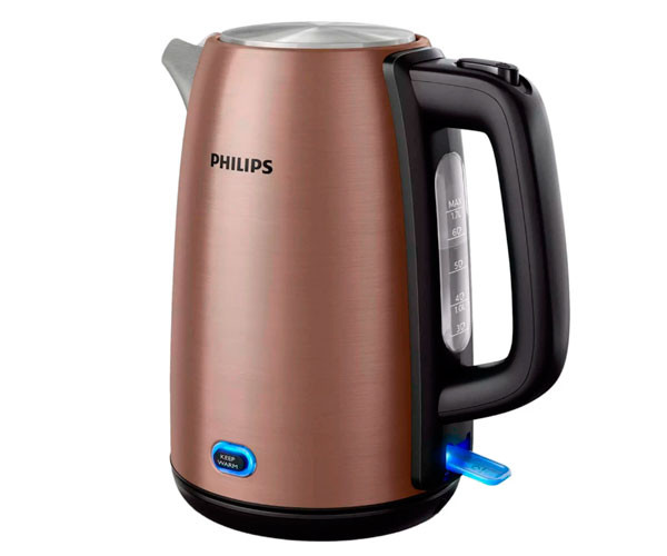 Электрочайник Philips Viva Collection медный 1,7 л фото