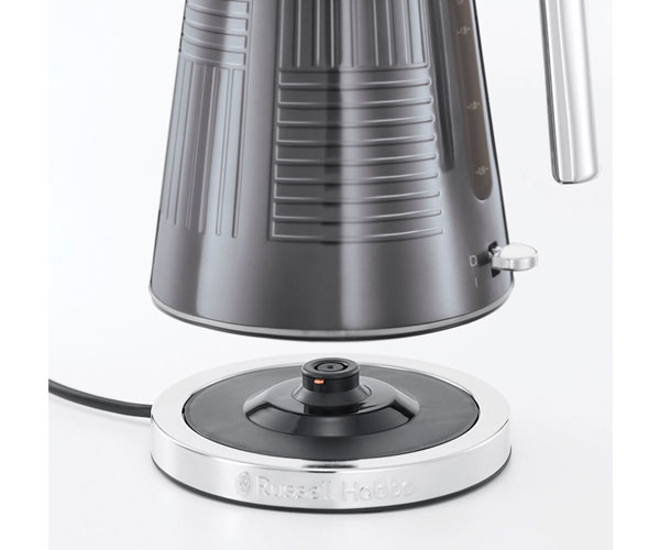 Электрочайник Russell Hobbs Geo Steel черный 1,7 л цена