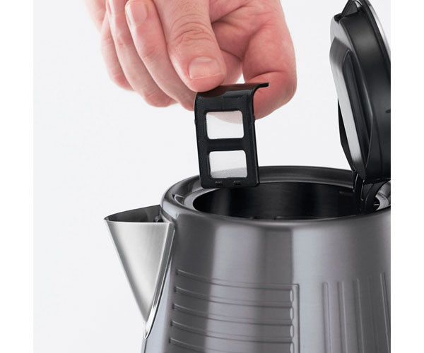 Электрочайник Russell Hobbs Geo Steel черный 1,7 л купить