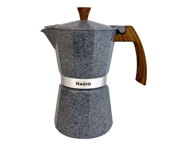 Гейзерная кофеварка MAGIO MG-1012 на 9 порций 450 мл
