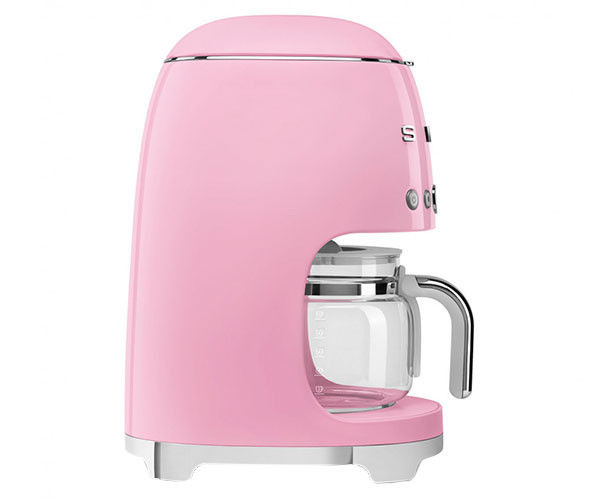 Капельная кофеварка SMEG DCF02PKEU розовая цена