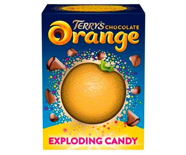 Шоколадный Апельсин Terry's Chocolate Orange Exploding Candy 157 г