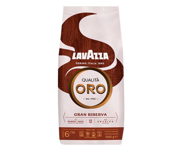 Кофе Lavazza Qualita Oro Gran Riserva в зернах 1 кг