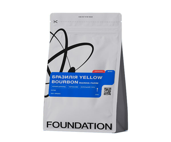 Кофе Foundation Brazil Fazenda Rainha Yellow Bourbon в зернах 250 г