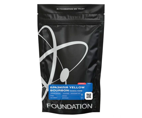 Кофе Foundation Brazil Fazenda Rainha Yellow Bourbon в зернах 250 г