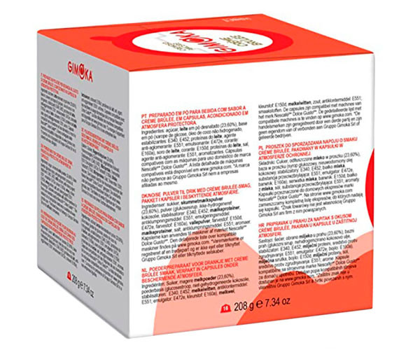Напиток в капсулах Gimoka Dolce Gusto Creme Brulee -16 шт купить