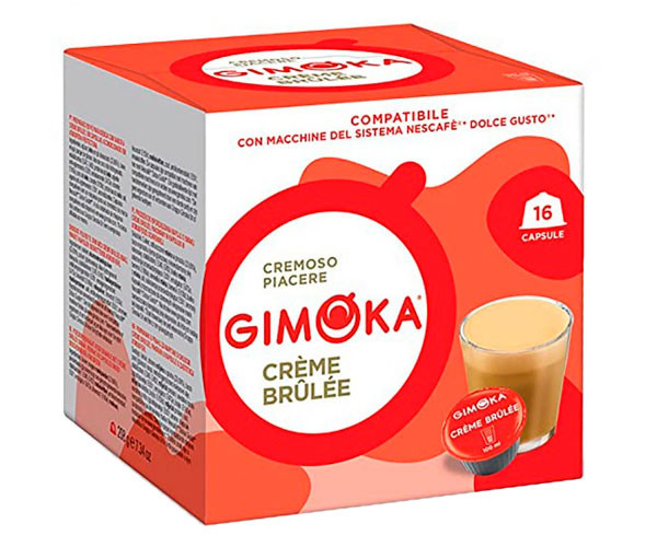 Напиток в капсулах Gimoka Dolce Gusto Creme Brulee -16 шт