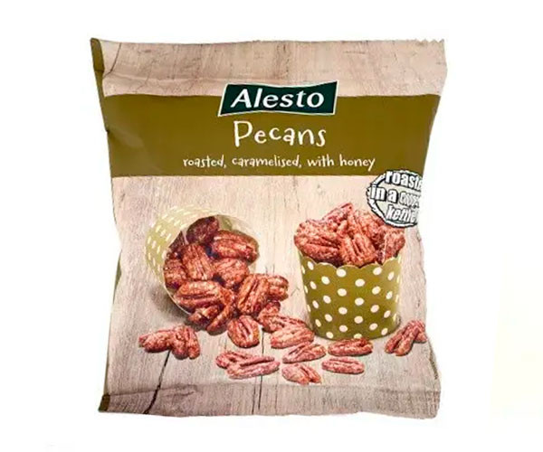 Орехи Alesto Пекан карамелизированный с медом 150 г