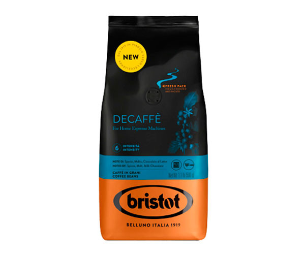 Кофе Bristot Decaf в зернах 500 г