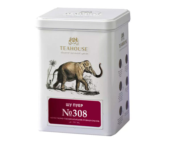 Красный чай Teahouse №308 Шу Пуэр ж/б 250 г