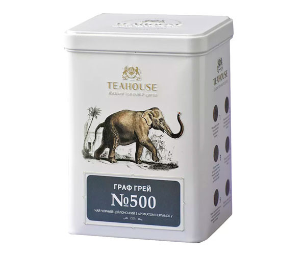 Черный чай Teahouse №500 Граф Грей ж/б 250 г