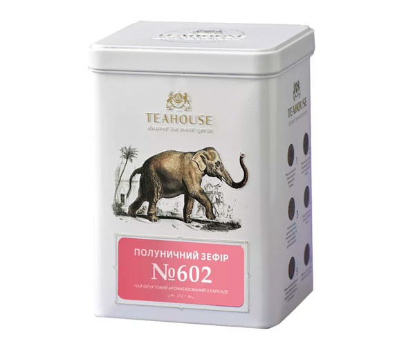 Фруктовый чай Teahouse №602 Клубничный зефир ж/б 250 г