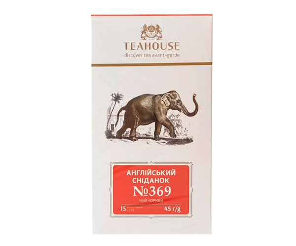Черный чай Teahouse Perfect Cup Английский завтрак в пакетиках 15*3 г