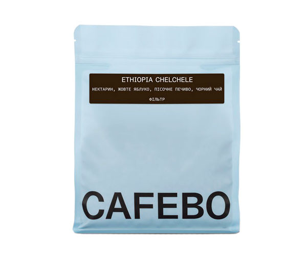 Кофе CafeBoutique Ethiopia Yirgacheffe Chelchele filter в зернах 250 г