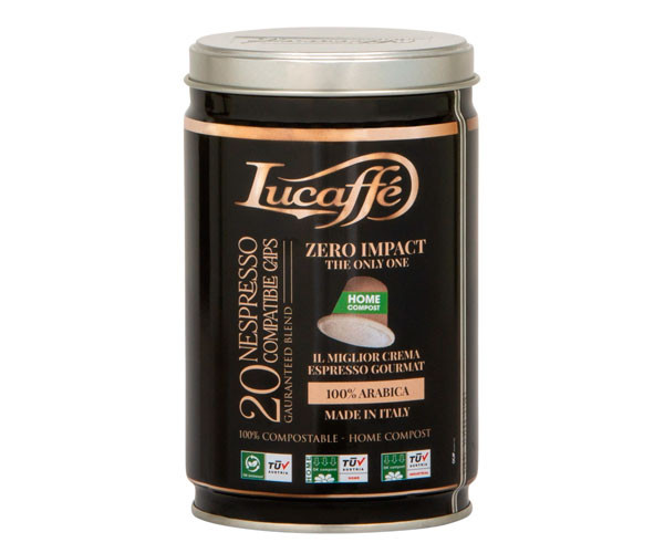 Кофе в капсулах Lucaffe Nespresso Zero Impact 100% arabica - 20 шт
