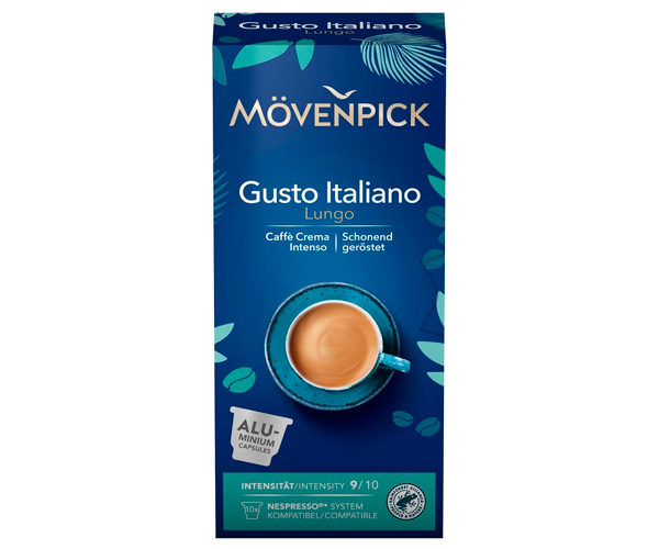 Кофе в капсулах Movenpick Nespresso Gusto Italiano Lungo 10 шт фото