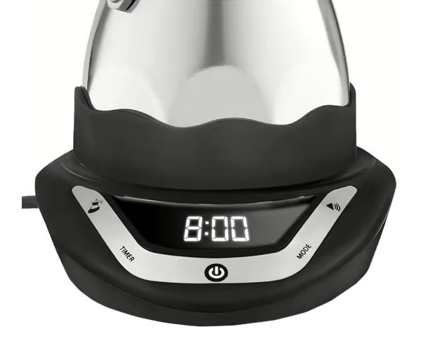 Электрическая гейзерная кофеварка Bialetti Moka Timer на 3 порции 140 мл (0006092) купить