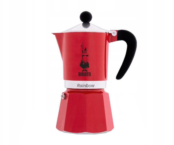 Гейзерная кофеварка Bialetti Rainbow на 3 порции 130 мл (0004962)