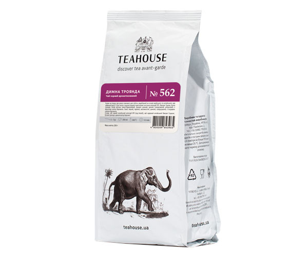 Купаж черного и красного чая Teahouse №562 Дымная роза 250 г
