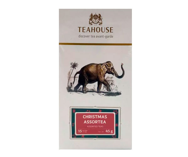 Набор чая Teahouse Perfect Cup Christmas ассорти в пакетиках 15х3 г