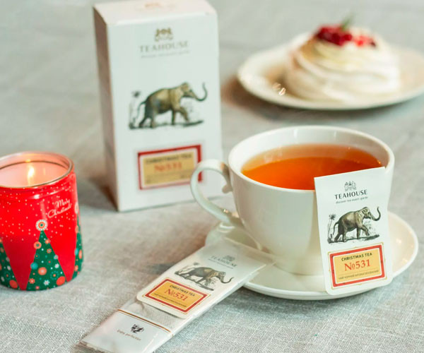 Черный чай Teahouse Perfect Cup Christmas Teа в пакетиках 15х3 г купить
