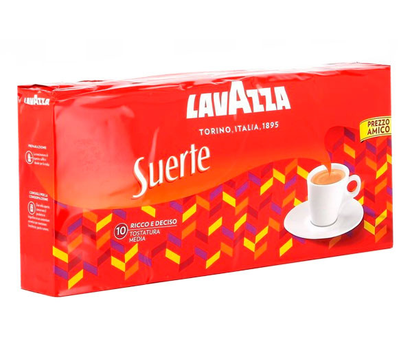 Кофе Lavazza Suerte молотый 4х250 г