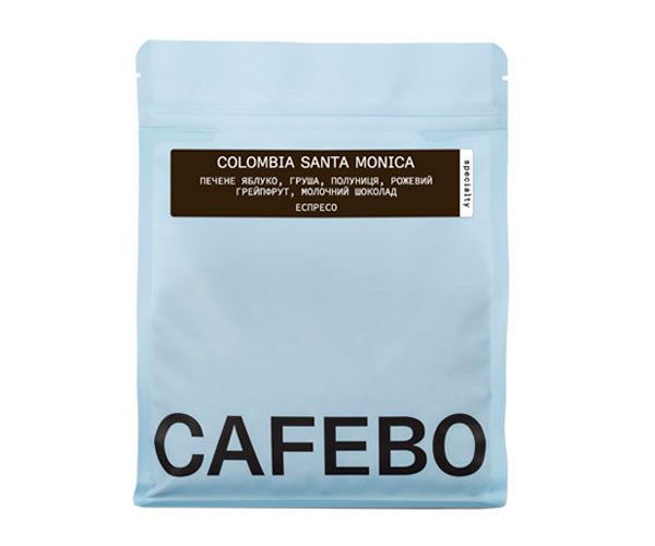 Кофе CafeBoutique Colombia Santa Monica espresso в зернах 500 г