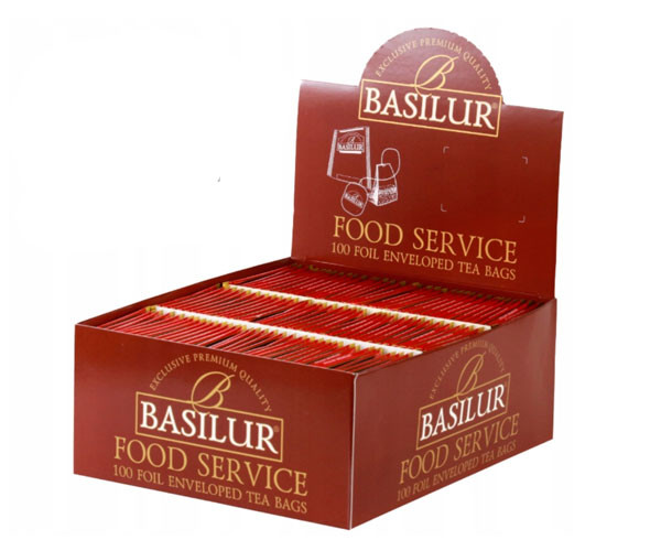 Фруктовый чай Basilur Черная смородина и ежевика в саше 100х1,8 г