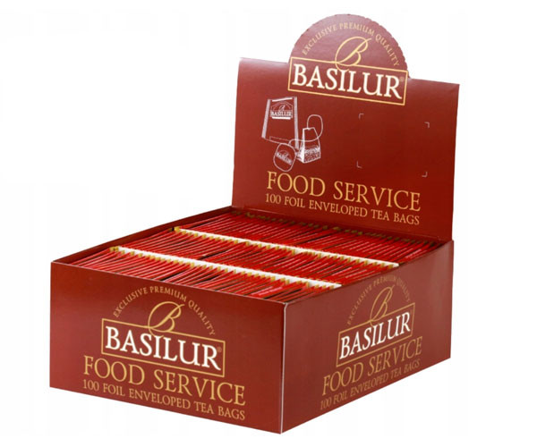 Фруктовый чай Basilur Клубника и малина в саше 100х1,8 г
