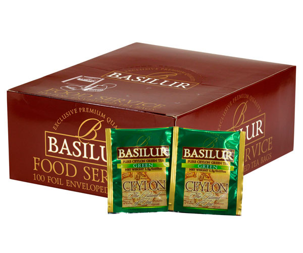 Зеленый чай Basilur в саше 100х1,5 г
