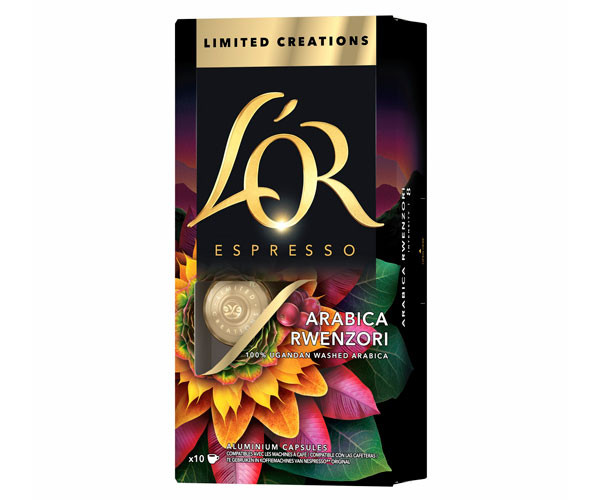Кофе в капсулах L'OR Arabica Rwenzori Uganda Limited Creations Nespresso 10 шт