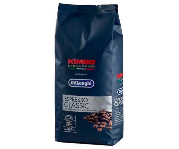 Кофе Kimbo Delonghi Espresso Classic в зернах 1 кг