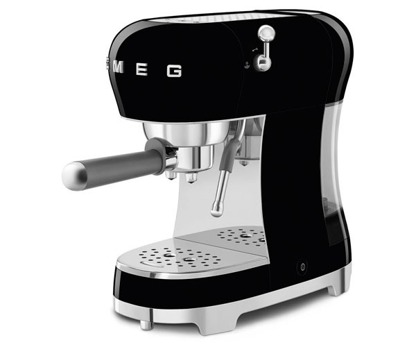 Кофеварка SMEG ECF02BLEU черная купить