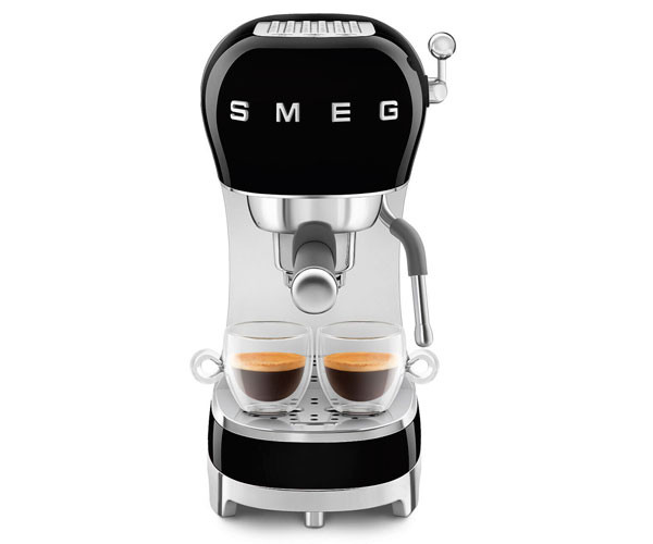 Кофеварка SMEG ECF02BLEU черная - фото-5