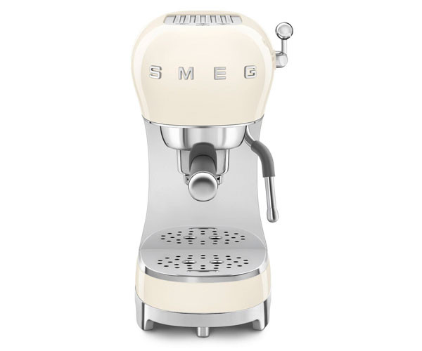 Кофеварка SMEG ECF02CREU кремовая фото