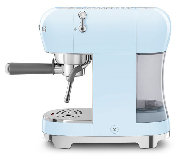 Кофеварка SMEG ECF02PBEU голубая цена
