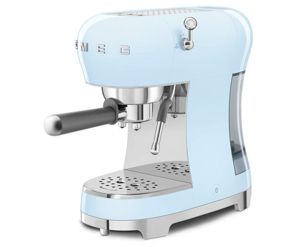 Кофеварка SMEG ECF02PBEU голубая купить
