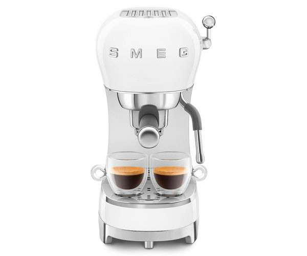 Кофеварка SMEG ECF02WHEU белая - фото-5