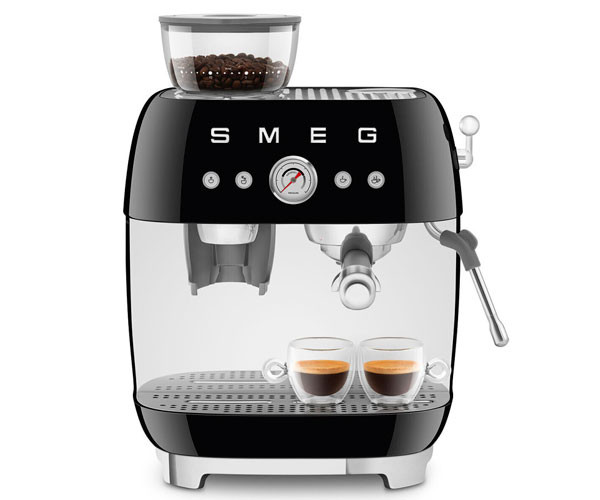 Кофемашина SMEG EGF03BLEU черная фото