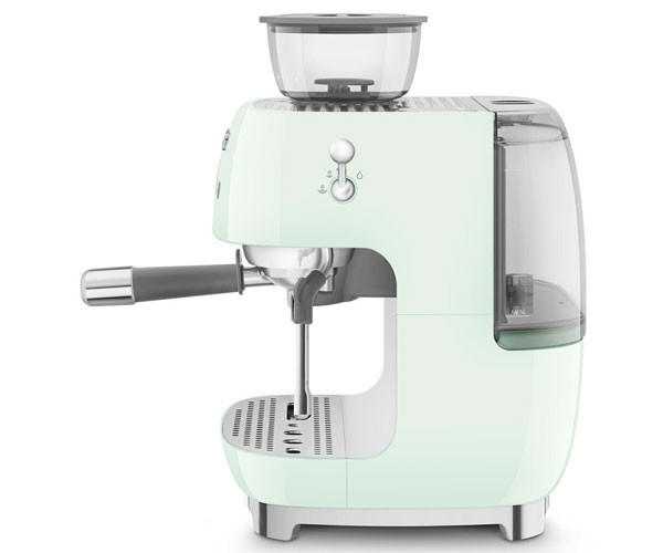 Кофеварка SMEG EGF03PGEU зеленая особенности
