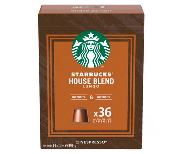 Кофе в капсулах Starbucks Nespresso House blend 36 шт