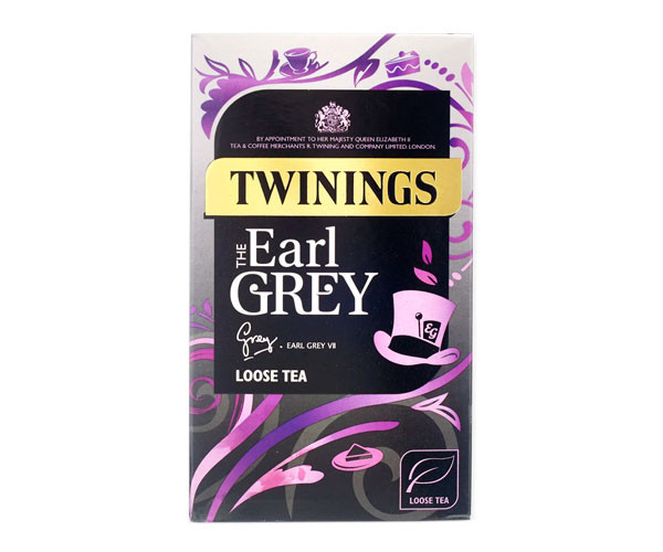 Черный чай Twinings Earl Grey с бергамотом 125 г