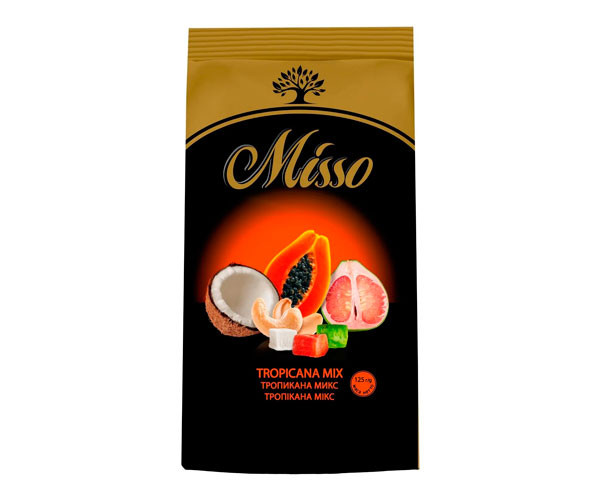 Микс Misso Tropicana Mix орехи с фруктами 125 г