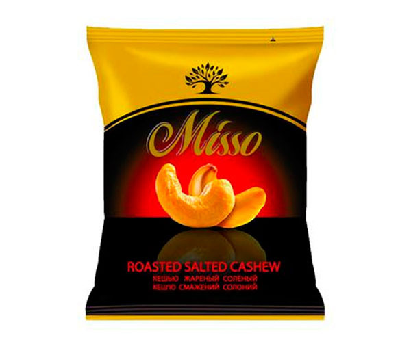 Кешью Misso жареный с солью 40 г фото