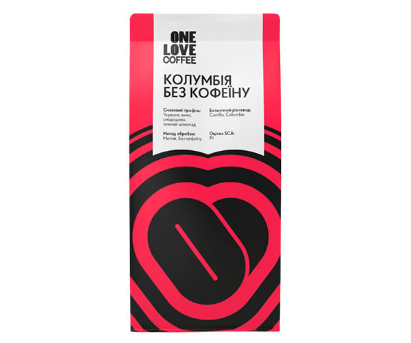 Кофе ONE LOVE Decaf espresso в зернах 250 г фото