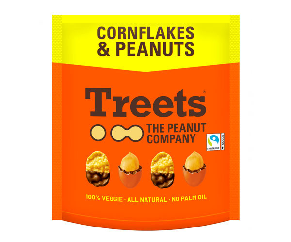 Драже Treets Cornflakes & Peanuts 250 г