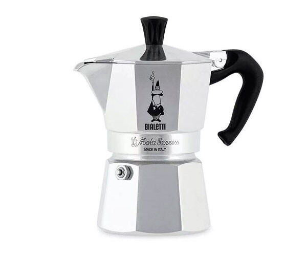 Гейзерная кофеварка Bialetti Moka Express на 1 порцию 60 мл