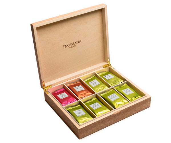 Чайный подарочный набор Dammann Freres Cristal Light wood Кристалл