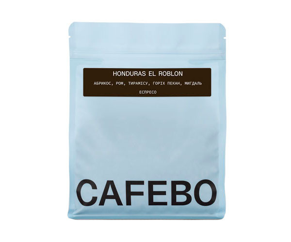 Кофе CafeBoutique Honduras El Roblon espresso в зернах 250 г
