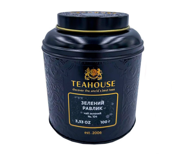Зеленый чай Teahouse №104 Зеленая улитка ж/б 100 г